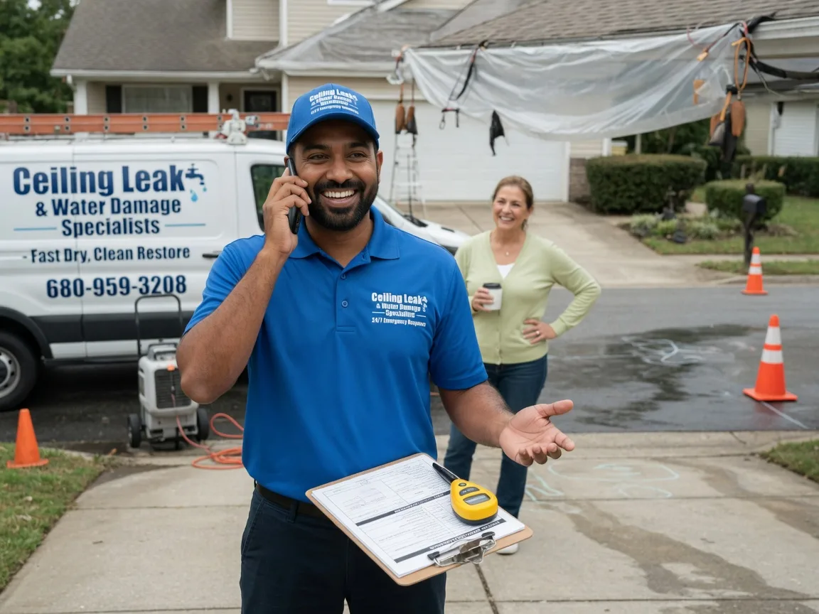 Ceiling Leak Cleanup Bassett, NE FAQs